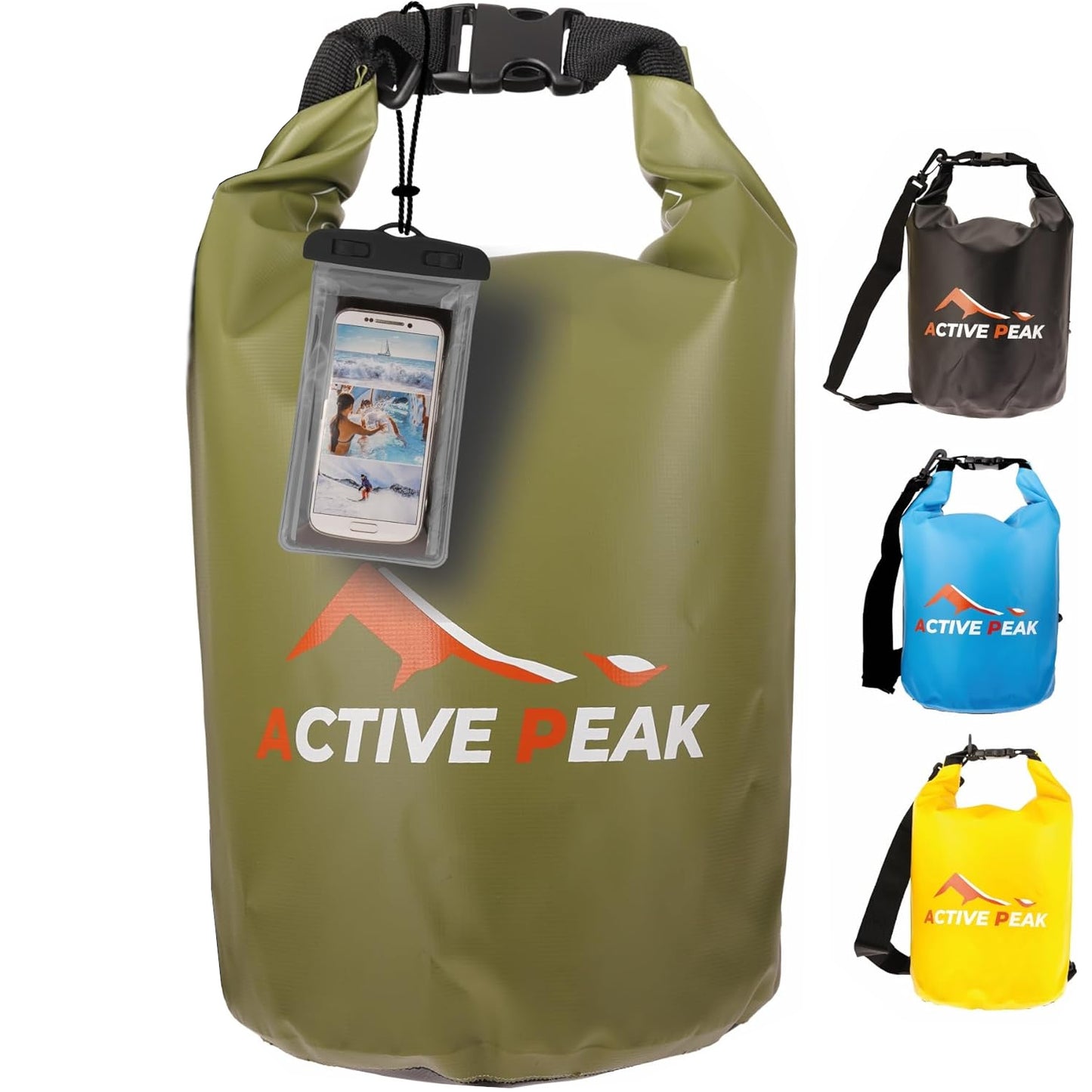 Active Peak® Dry Bag mit Smartphonetasche