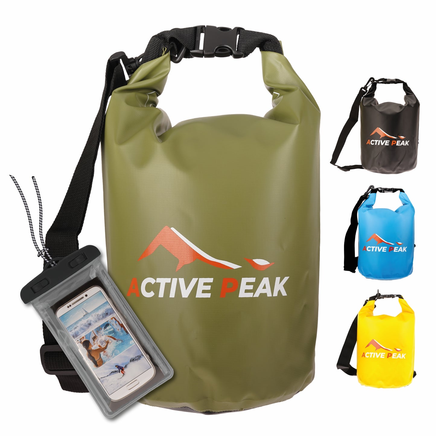 Active Peak® Dry Bag mit Smartphonetasche