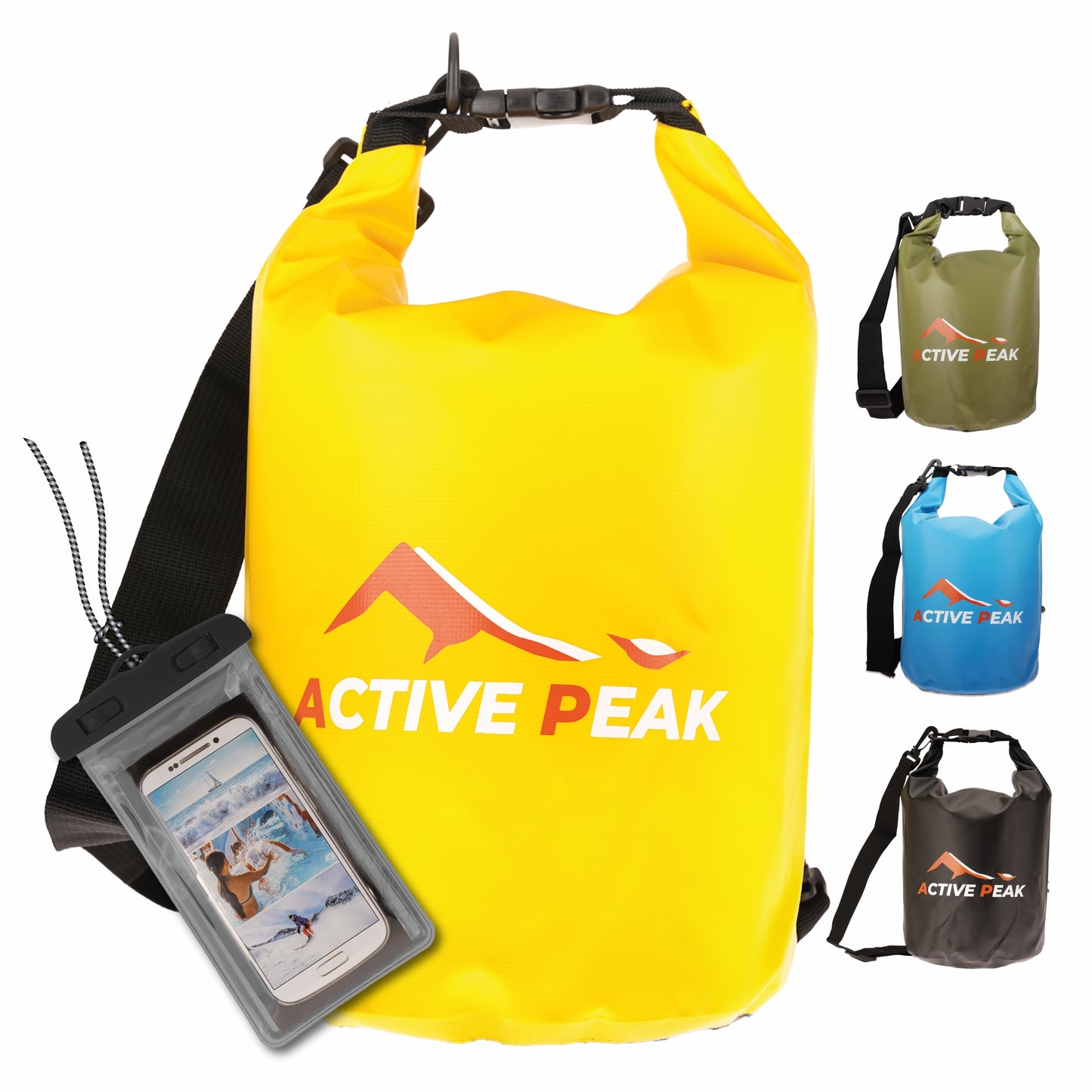 Active Peak® Dry Bag mit Smartphonetasche