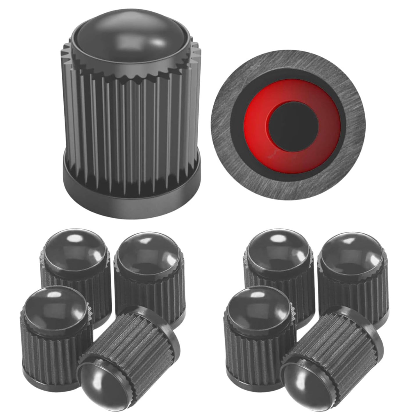 Pitlane Performance® Schrader Ventilkappen 10 Stück