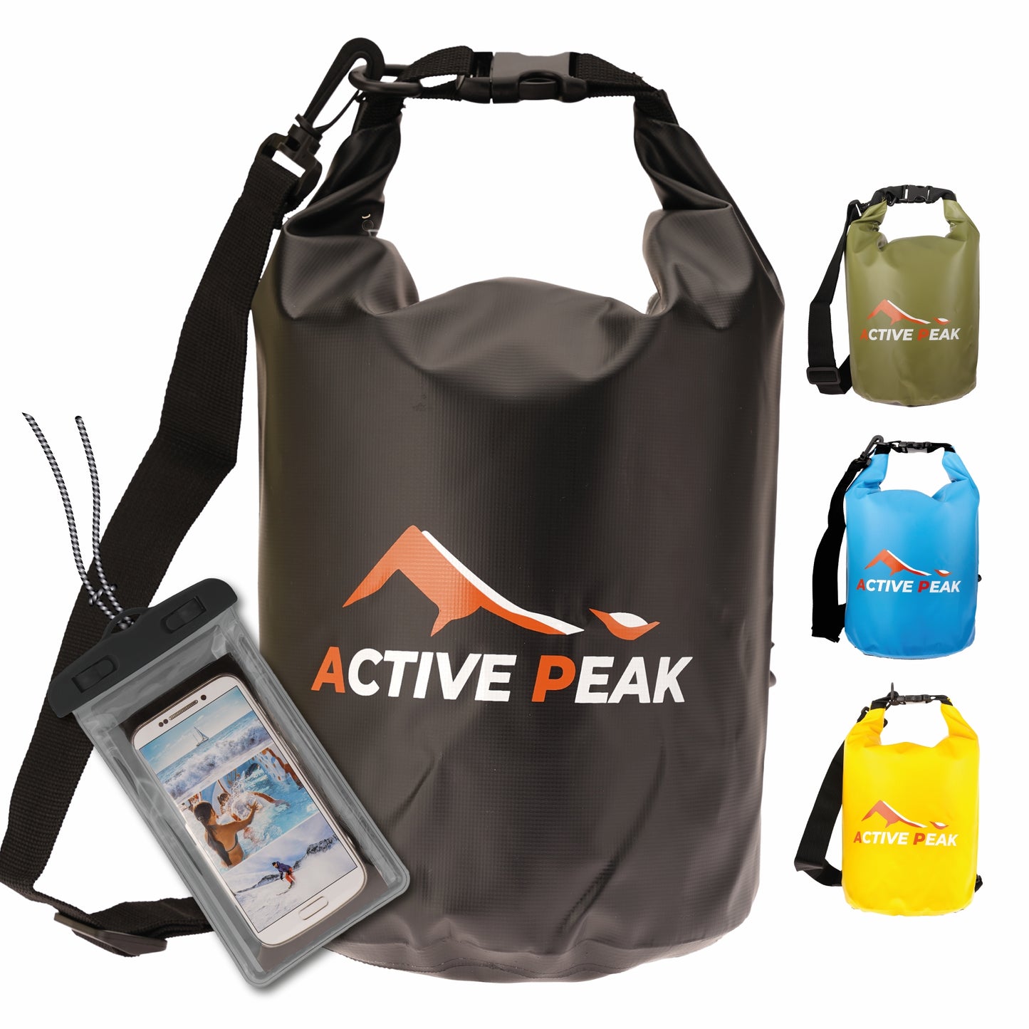 Active Peak® Dry Bag mit Smartphonetasche