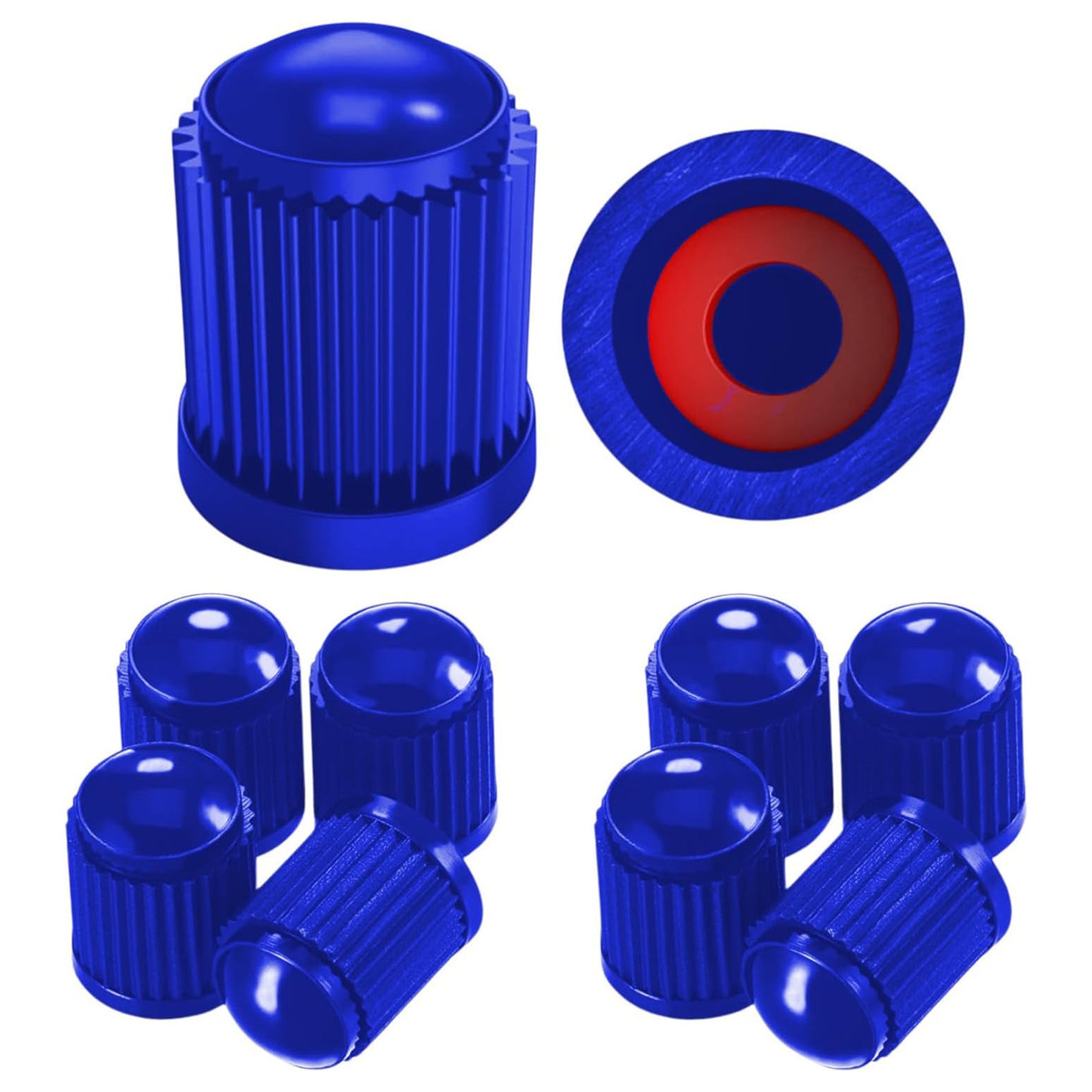 Pitlane Performance® Schrader Ventilkappen 10 Stück