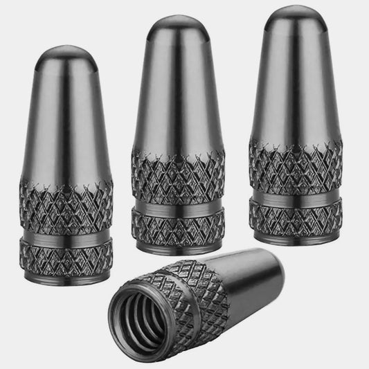 Fahrrad Ventilkappen Dunlop / Presta Aluminium 4 Stück