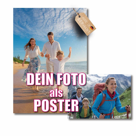 Personalisiertes Poster Eigenes Foto auf Poster Kunstdruck