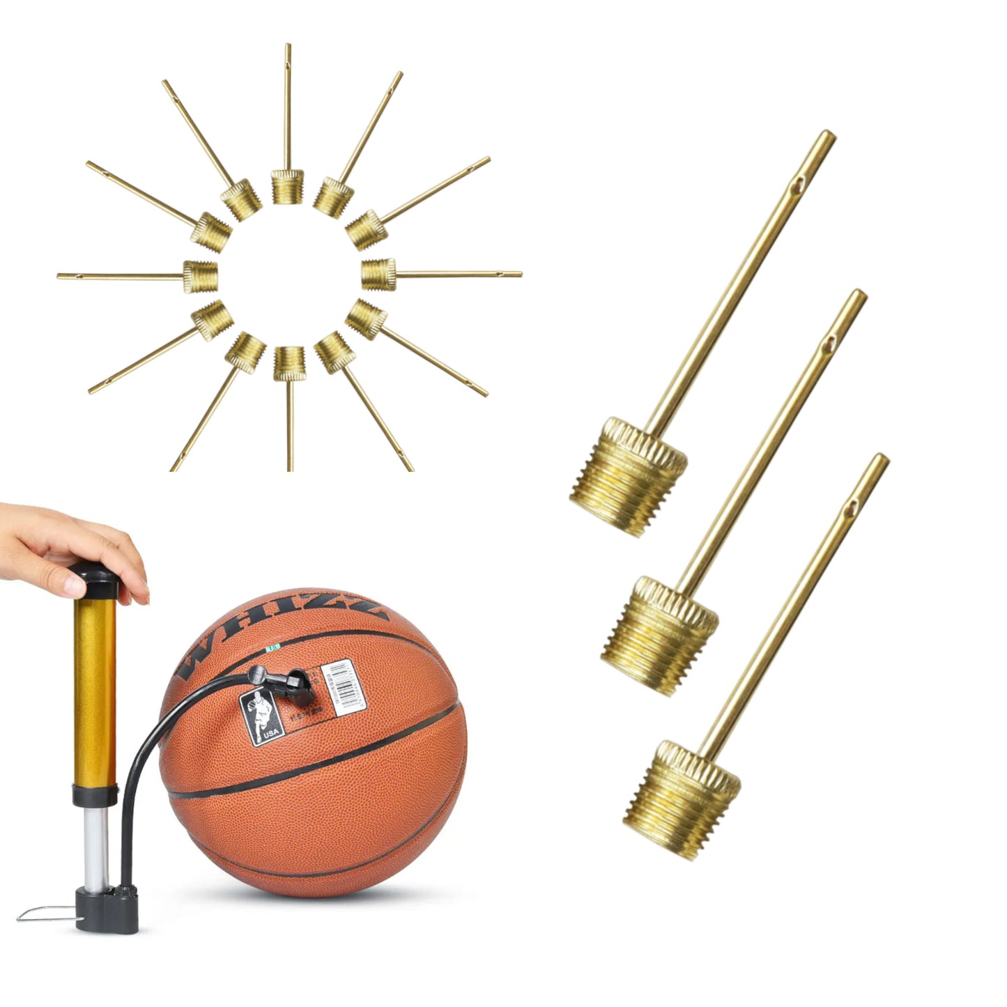 Ballnadeln für Ballpumpe 15 Stück