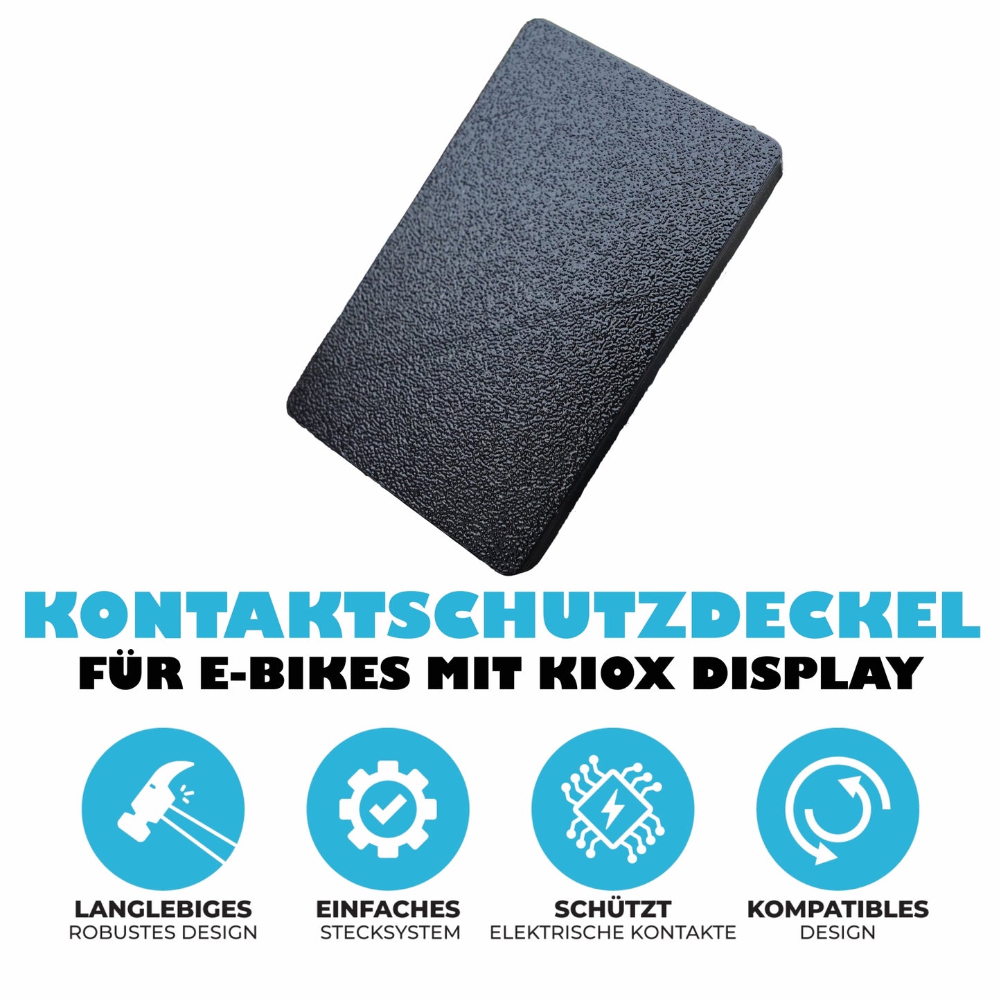 E-Bike Fahrrad Display Kontaktschutzdeckel Kompatibel zu Bosch Intuvia / Kiox