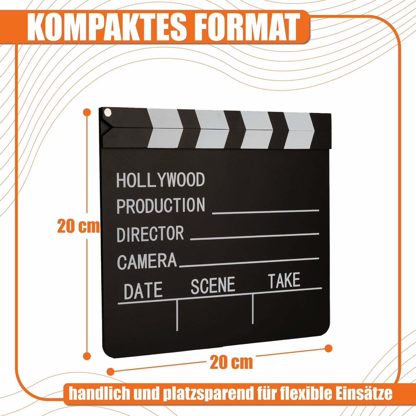 XXL Hollywood Filmklappe