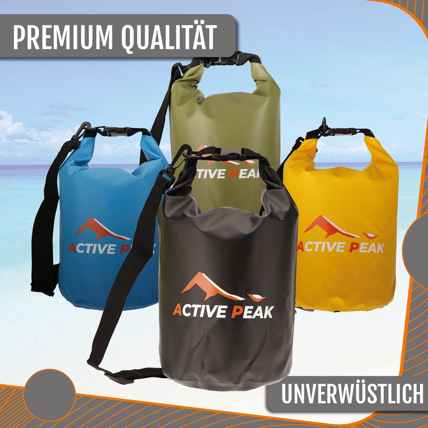 Active Peak® Dry Bag mit Smartphonetasche