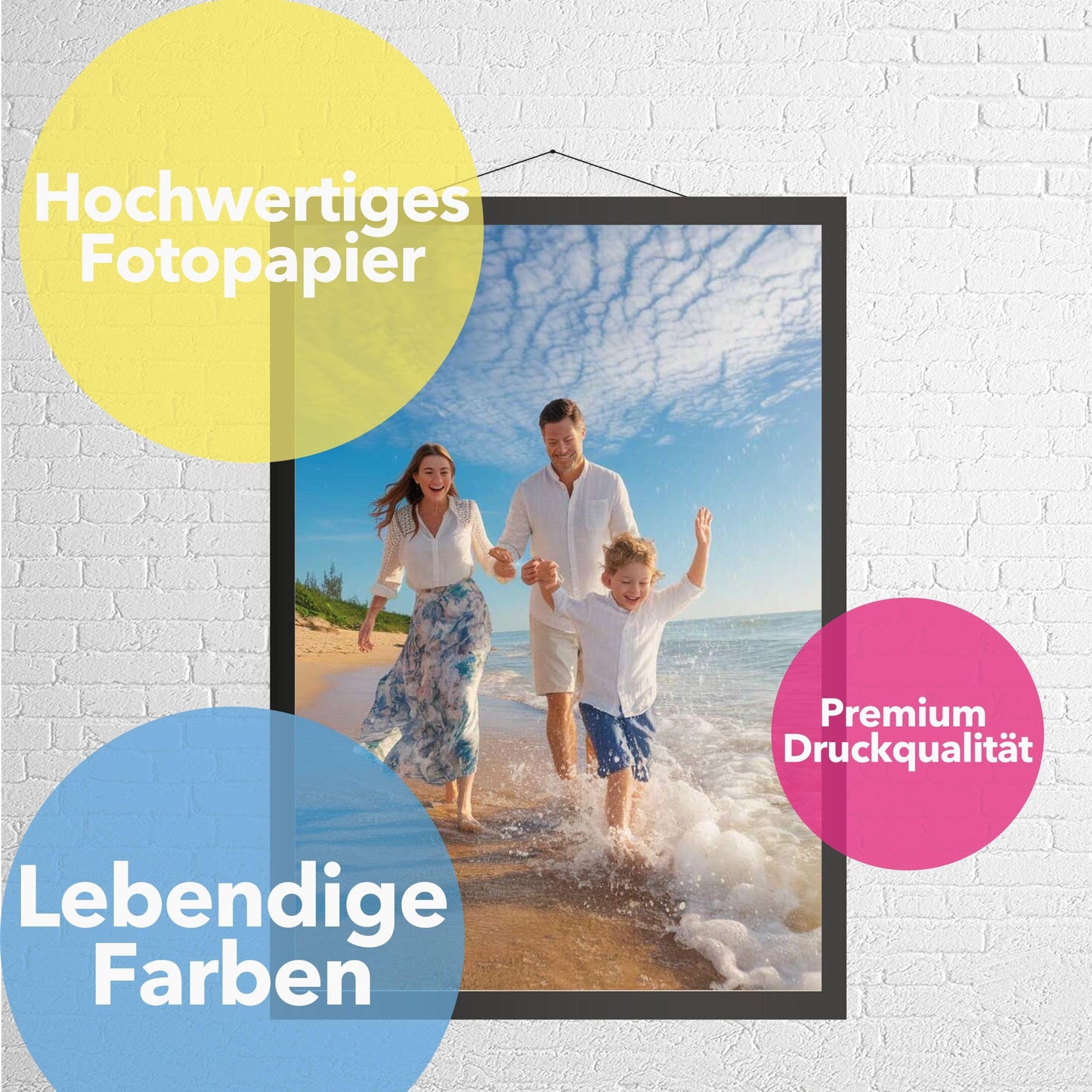 Personalisiertes Poster Eigenes Foto auf Poster Kunstdruck