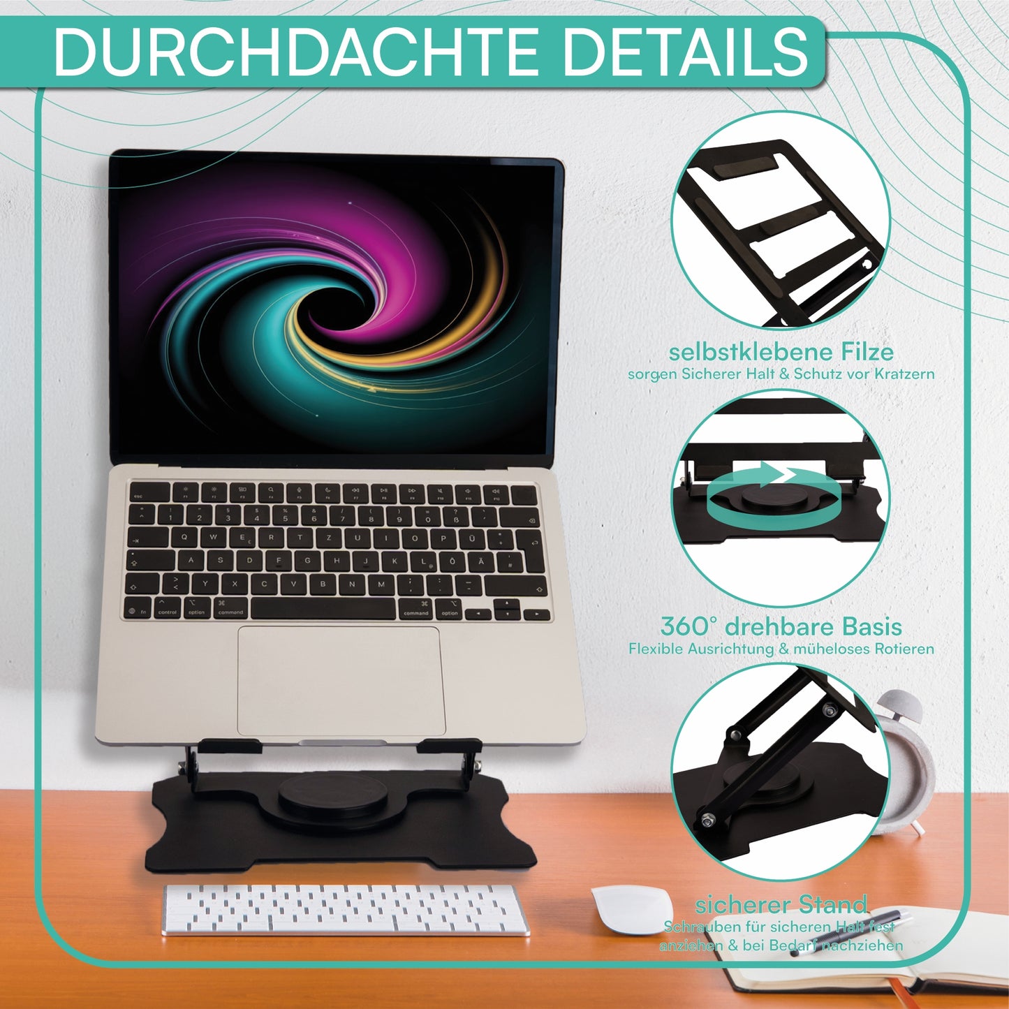 Laptop Ständer 360 Grad