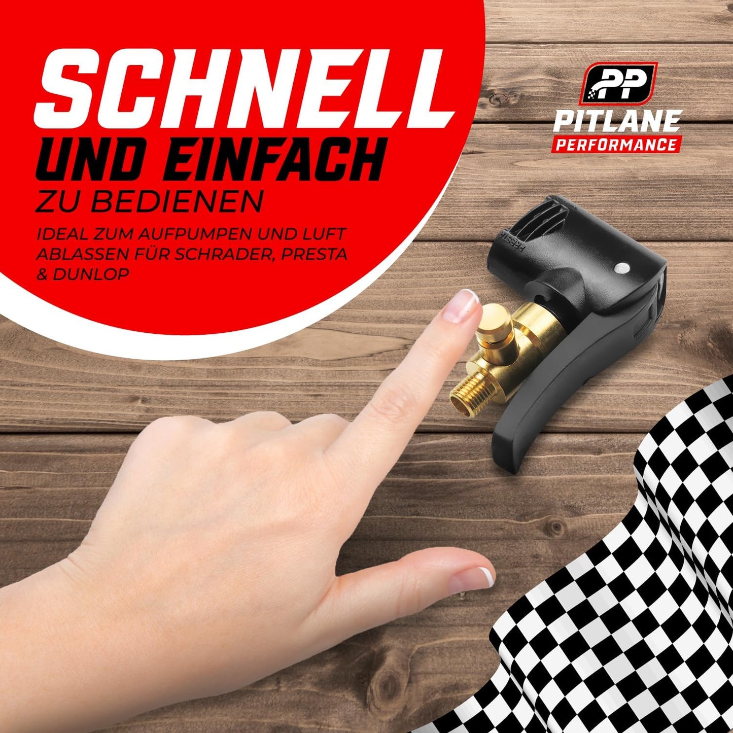 Autoventil Hebelstecker Schrader & Presta
