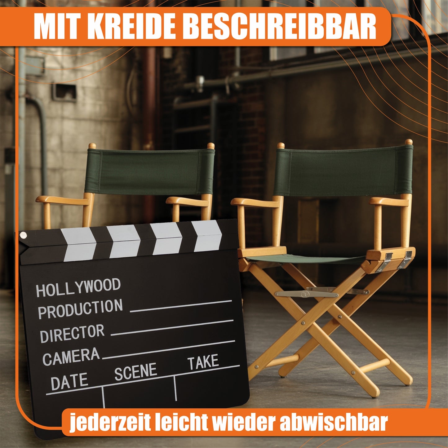 XXL Hollywood Filmklappe