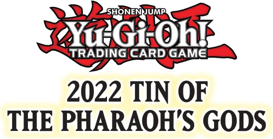 Yu-Gi-Oh Trading Card Game TIN of The Pharaoh's Gods – 1. Auflage – Deutsche Ausgabe