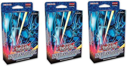 Yu-Gi-Oh! TRADING CARD GAME Ägyptisches Götter-Deck 3er Set: Obelisk der Peiniger - Deutsche Ausgabe