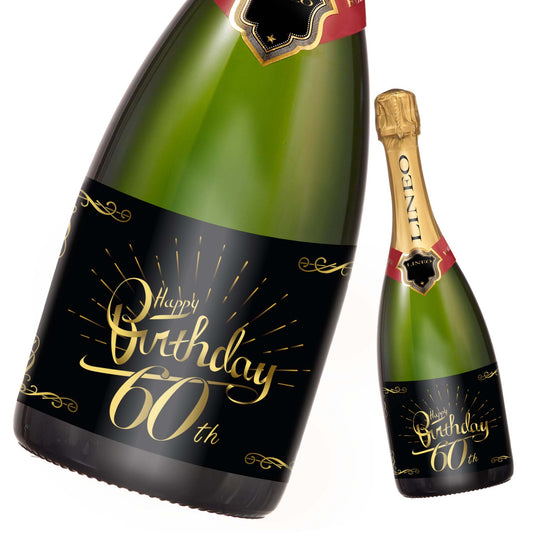 Geburtstag Flaschenetiketten Happy Birthday 2er Set