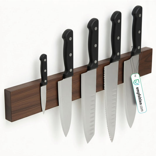 Magnetleiste aus Holz 40 cm Messerhalter