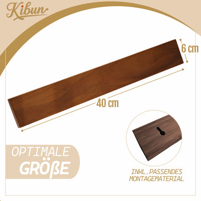 Magnetleiste aus Holz 40 cm Messerhalter