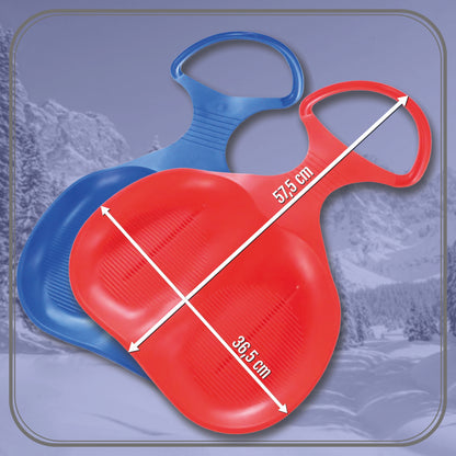 Po-Po Rutscher Bob Rodel Schlitten für Kinder & Erwachsene