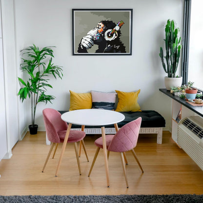 Banksy Poster Affe mit Kopfhörer 60 x 42 cm