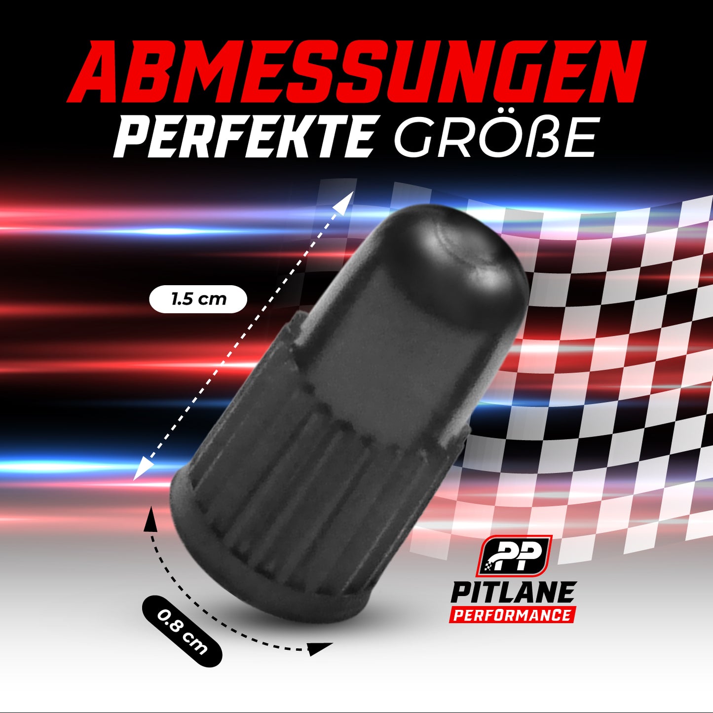 Parent: 10er Set: Fahrrad Ventilkappen Dunlop/Presta