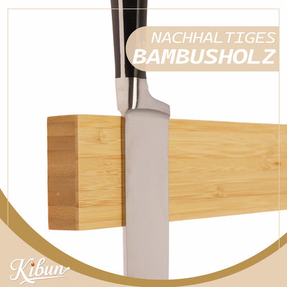 Magnetleiste aus Holz 40 cm Messerhalter