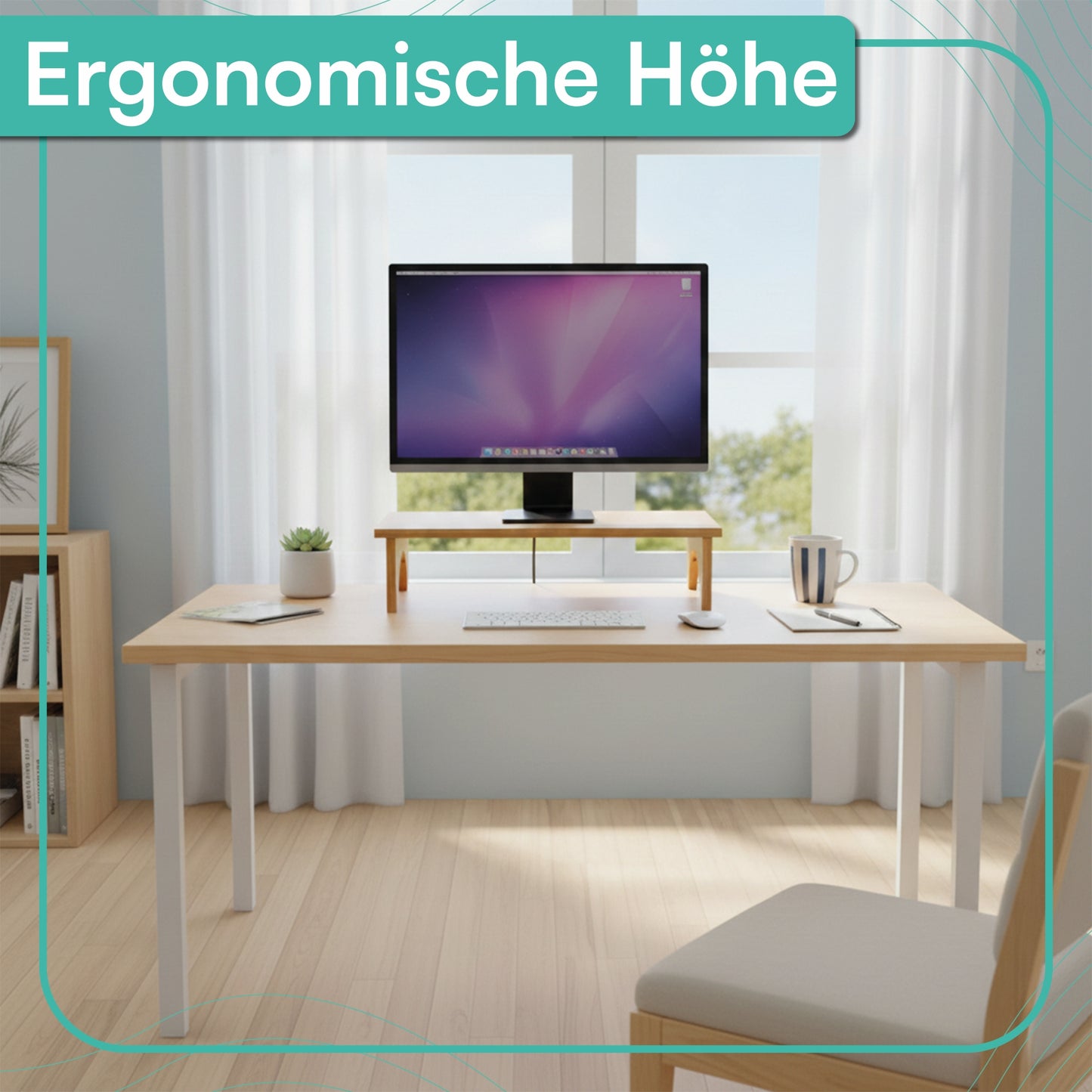 Monitorständer 40 x 24 x 10,5 cm