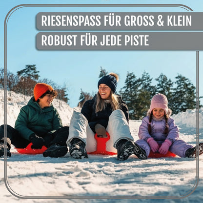 Po-Po Rutscher Bob Rodel Schlitten für Kinder & Erwachsene