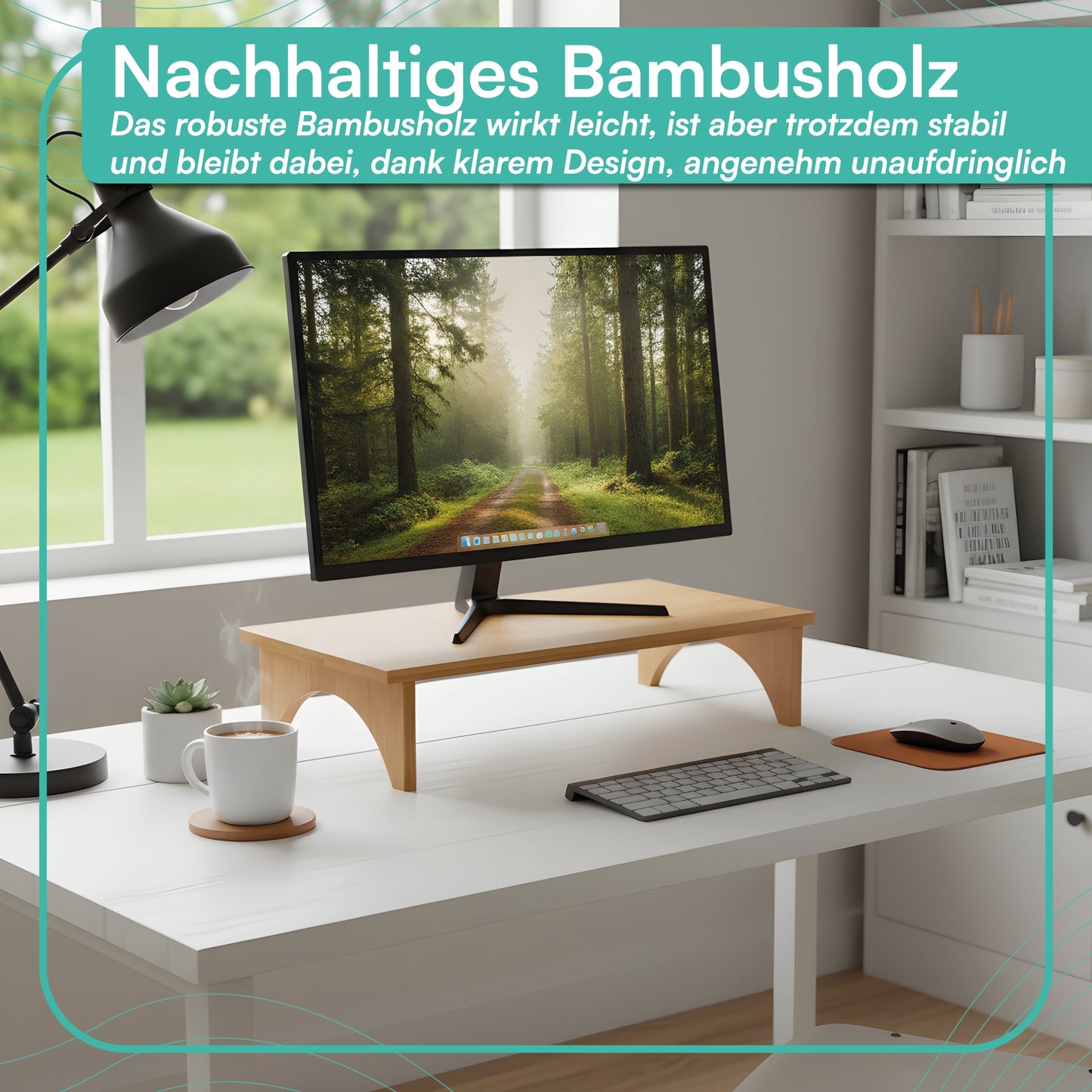 Monitorständer 40 x 24 x 10,5 cm