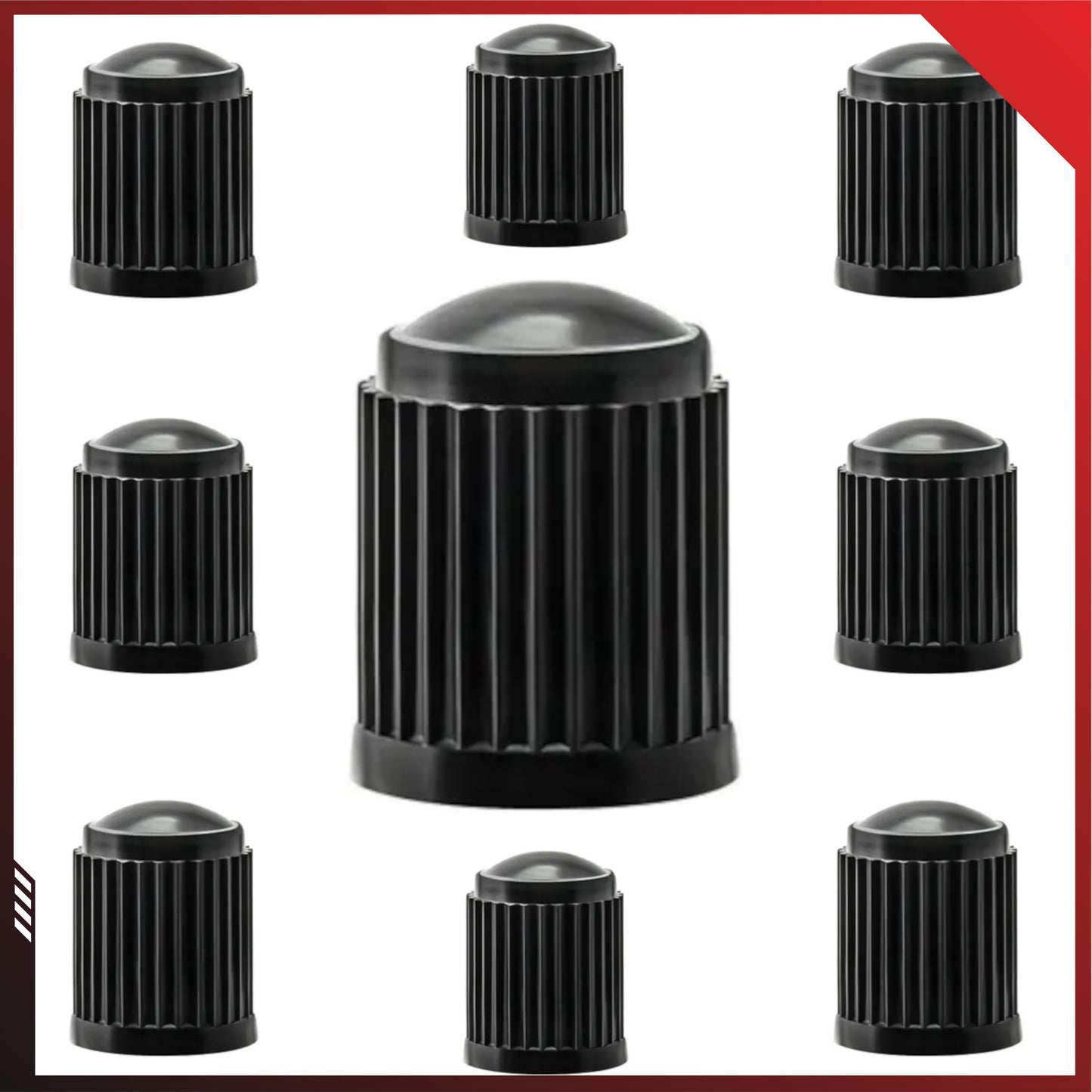 Parent: 10er Set: Fahrrad Ventilkappen Dunlop/Presta