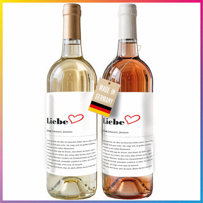 Parent: Bundle: Flaschenetiketten: 2er Set Definition